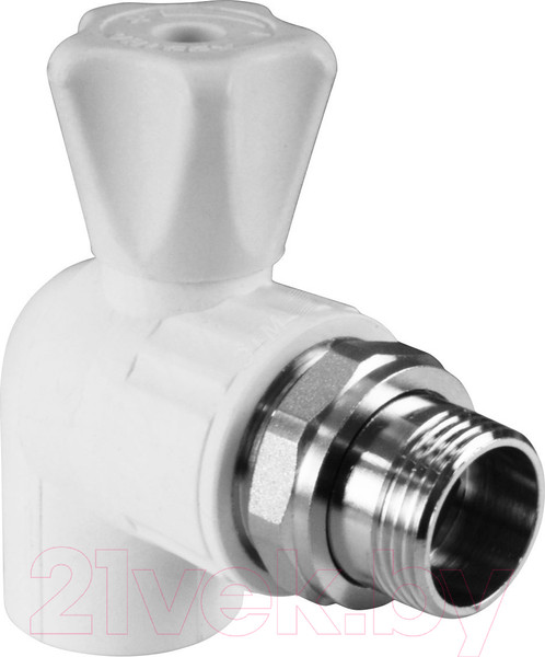 Изображение товара Шаровой кран Valfex Для радиатора угловой 20x1/2" / 10148020Г