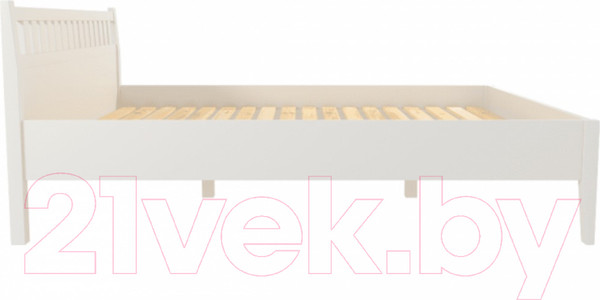 Изображение товара Полуторная кровать ФанДОК Луиза 2 Ф-140.02 140x200 (белый)