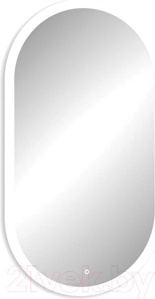Изображение товара Зеркало Пекам Iva 52.5x102.5 / Iva-52.5x102.5s (с подсветкой, сенсором на прикосновение)