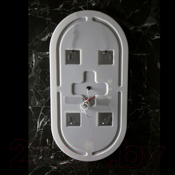 Изображение товара Зеркало Пекам Iva 52.5x102.5 / Iva-52.5x102.5s (с подсветкой, сенсором на прикосновение)