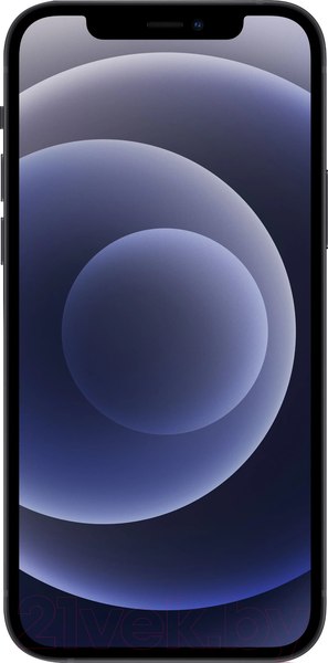 Изображение товара Смартфон восстановленный Apple iPhone 12 64GB Flip Грейд B (черный)