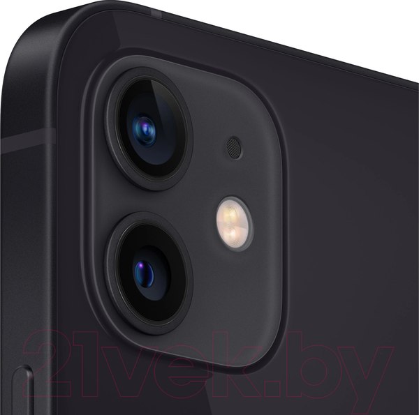 Изображение товара Смартфон восстановленный Apple iPhone 12 64GB Flip Грейд B (черный)