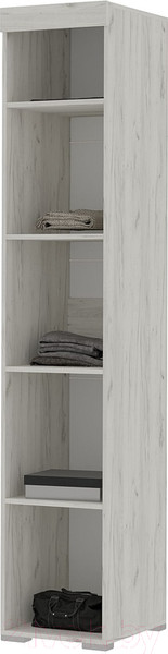 Изображение товара Шкаф-пенал Стендмебель Гранд (дуб крафт белый)