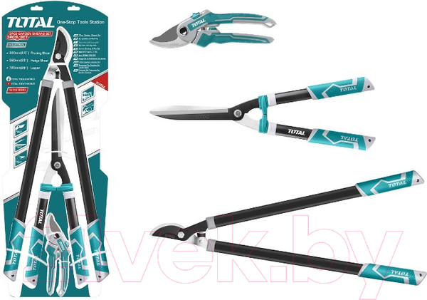 Изображение товара Сучкорез механический TOTAL THT1576033 (3шт)