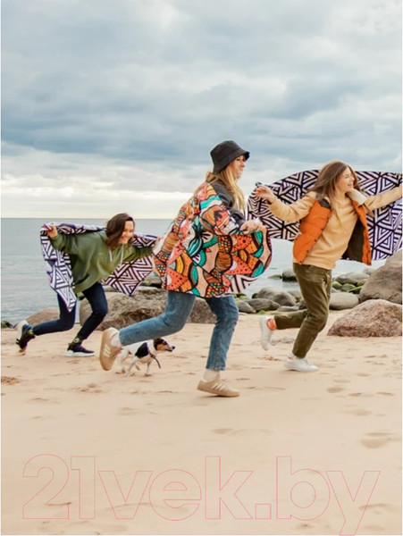 Изображение товара Полотенце RoadLike Beach / 345898 (синий)