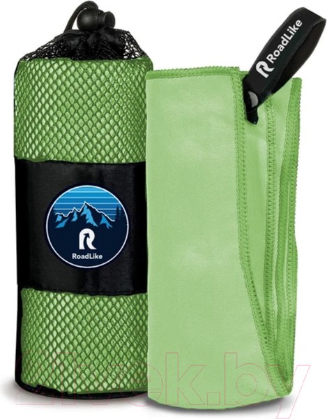 Изображение товара Полотенце RoadLike Camp спортивное охлаждающее / 327261 (зеленый)