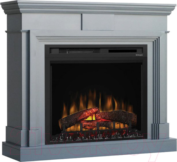 Изображение товара Каминокомплект Смолком Stamford MB/JUP/SYM26 + XHD28L-INT (серый)