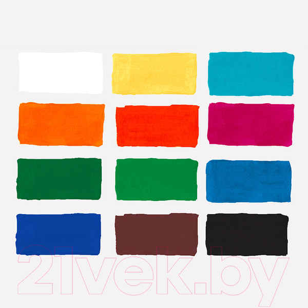 Изображение товара Гуашь Мульти-пульти Енот в Греции / ГК_10271 (12цв)