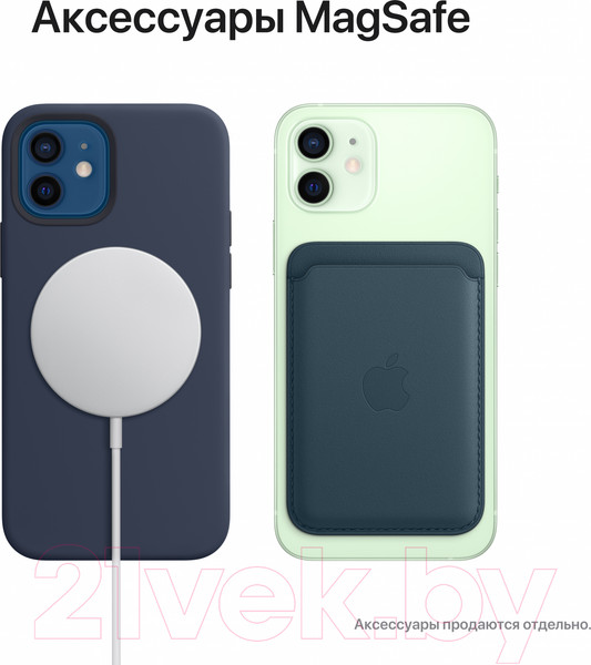 Изображение товара Смартфон восстановленный Apple iPhone 12 64GB Flip Грейд A (черный)