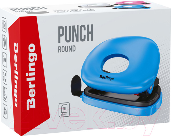 Изображение товара Дырокол Berlingo Round / DDp_20101 (белый)
