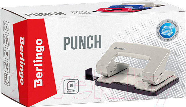 Изображение товара Дырокол Berlingo Universal / DDm_10012 (серый)