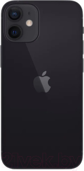 Изображение товара Смартфон восстановленный Apple iPhone 12 mini 128GB Flip Грейд A (черный)