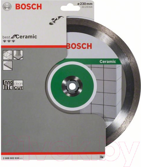Изображение товара Отрезной диск алмазный Bosch 2.608.602.634
