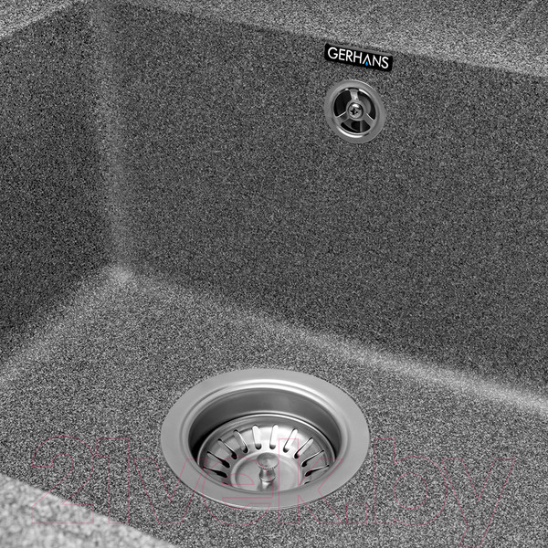 Изображение товара Мойка кухонная Gerhans В15 (графит)