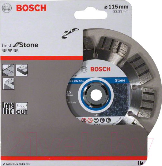 Изображение товара Отрезной диск алмазный Bosch 2.608.602.641