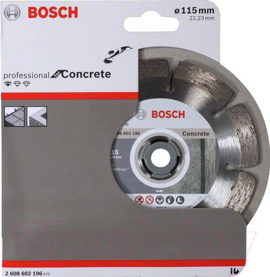 Изображение товара Отрезной диск алмазный Bosch 2.608.602.196