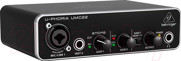 Изображение товара Аудиоинтерфейс Behringer UMC22