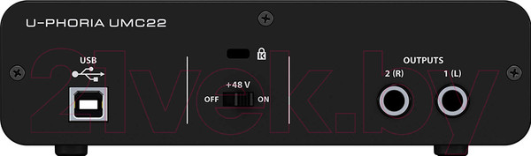 Изображение товара Аудиоинтерфейс Behringer UMC22