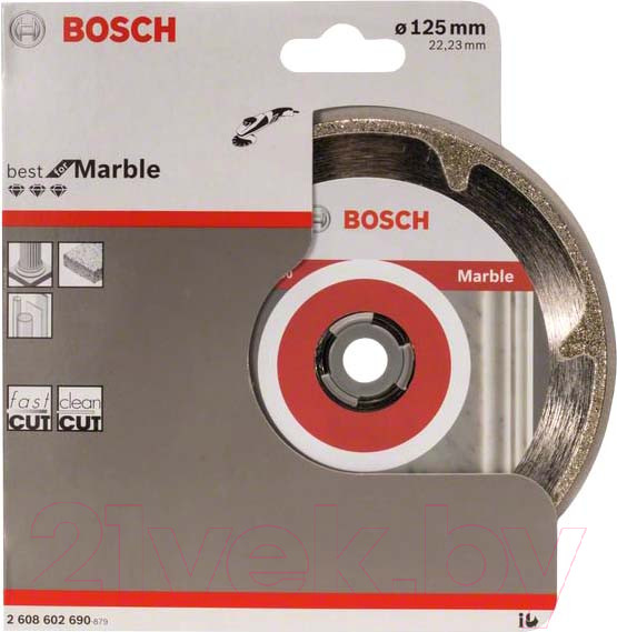 Изображение товара Отрезной диск алмазный Bosch 2.608.602.690