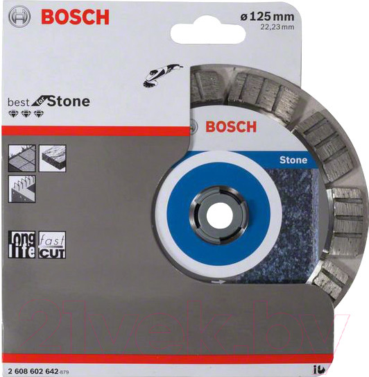 Изображение товара Отрезной диск алмазный Bosch 2.608.602.642