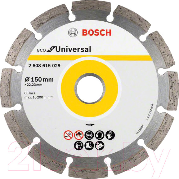 Изображение товара Отрезной диск алмазный Bosch 2.608.615.029
