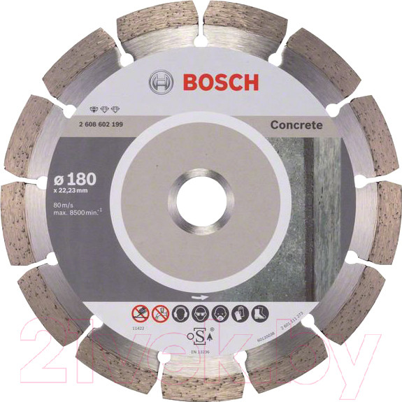Изображение товара Отрезной диск алмазный Bosch 2.608.602.199