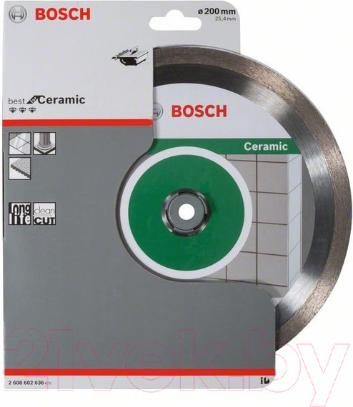 Изображение товара Отрезной диск алмазный Bosch 2.608.602.636