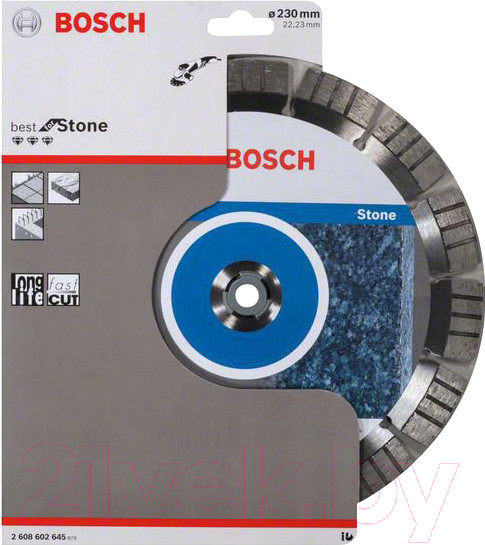Изображение товара Отрезной диск алмазный Bosch 2.608.602.645