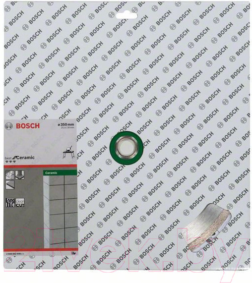 Изображение товара Отрезной диск алмазный Bosch 2.608.602.640