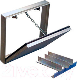 Изображение товара Люк под плитку Практика Контур KP (18x38)