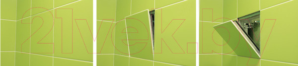 Изображение товара Люк под плитку Практика Контур KP (18x38)