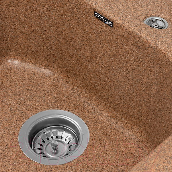 Изображение товара Мойка кухонная Gerhans E08 (терракот)