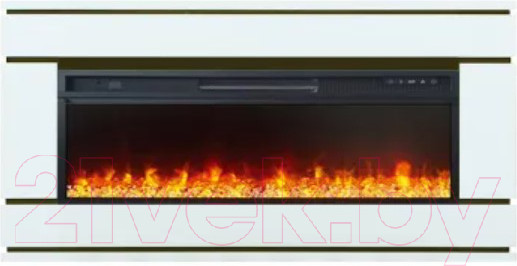 Изображение товара Каминокомплект Смолком Valerie V42 Vision + 42 LED (бьянко белый)