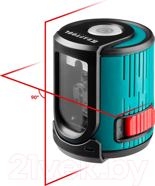 Изображение товара Лазерный нивелир Kraftool CL-20-3 / 34700-3 (со штативом)