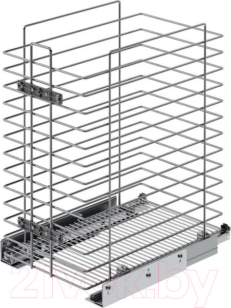 Изображение товара Корзина для белья выдвижная Starax S-8051-C (хром)
