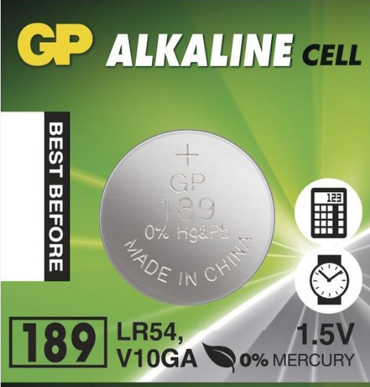 Изображение товара Комплект батареек GP Batteries GP 189A  / GP 189FRA-2C10 (10шт)
