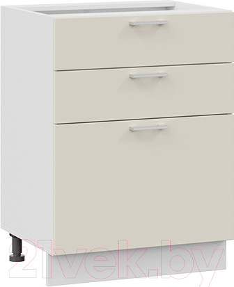 Изображение товара Шкаф-стол кухонный ТриЯ Габриэлла 1Н6Я3 (белый/крем)