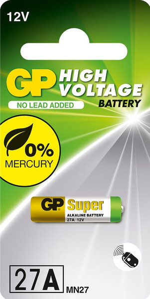 Изображение товара Батарейка GP Batteries 12В GP 27AF / GP 27AFRA-2C1