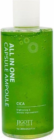 Изображение товара Сыворотка для лица Jigott All-In-One Cica Capsule Ampoule (200мл)