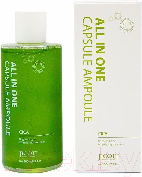 Изображение товара Сыворотка для лица Jigott All-In-One Cica Capsule Ampoule (200мл)