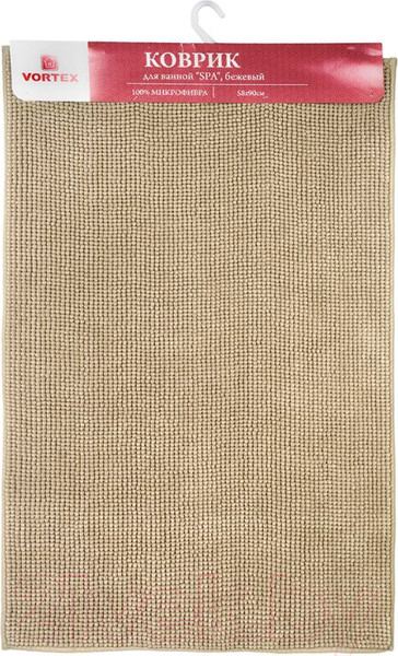 Изображение товара Коврик для ванной Vortex Spa / 24129 (58x90)