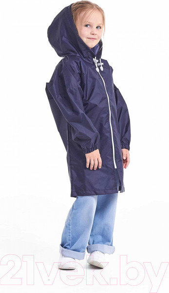 Изображение товара Дождевик Русский дождевик Ивент Детский (134-150см, темно-синий)