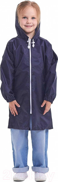 Изображение товара Дождевик Русский дождевик Ивент Детский (134-150см, темно-синий)