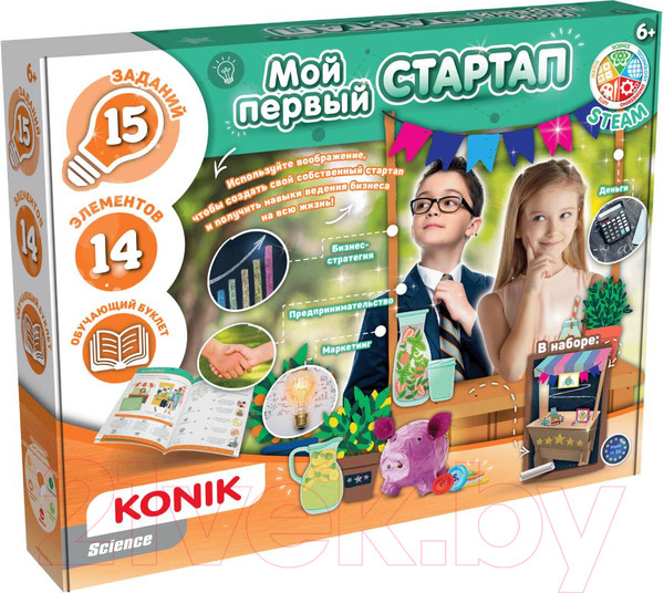 Изображение товара Научная игра Konik Science Мой первый стартап / SSE1009