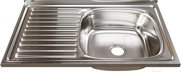 Изображение товара Мойка кухонная Mixline R 528175 (с сифоном)