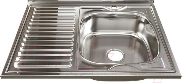 Изображение товара Мойка кухонная Mixline R 528017 (с сифоном)