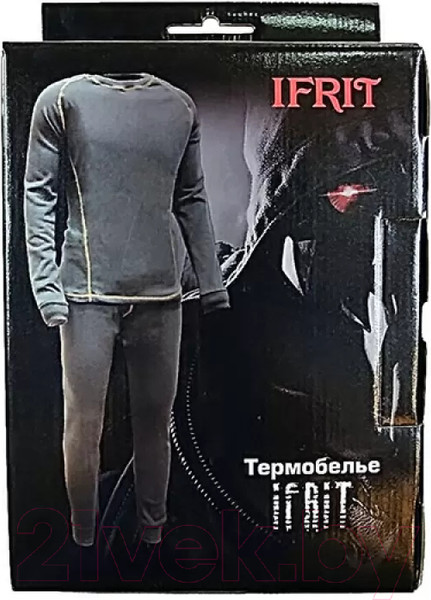 Изображение товара Комплект термобелья Элементаль Krion Comfort 436992 (р.60, черный)