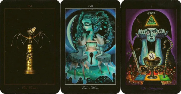 Изображение товара Гадальные карты Schiffer Publishing Lowbrow Tarot cards / SP104