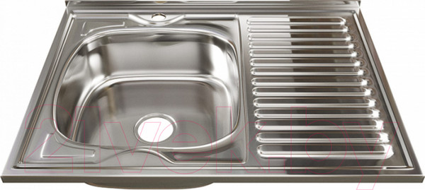 Изображение товара Мойка кухонная Mixline L 528016 (с сифоном)