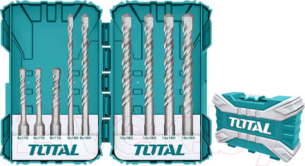 Изображение товара Набор буров TOTAL TACSDL30901 (9шт)